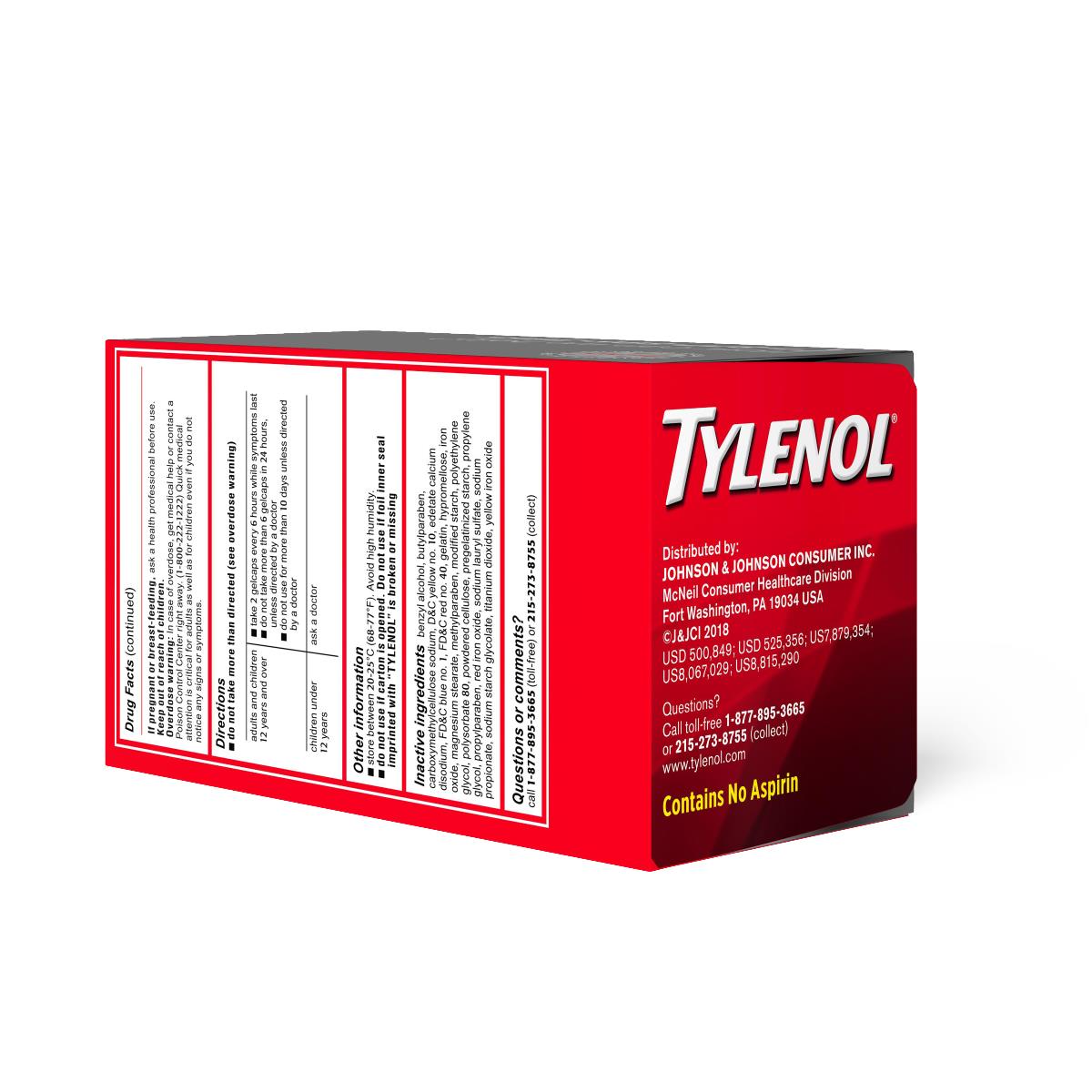 Tylenol Rapid Release Gelcaps