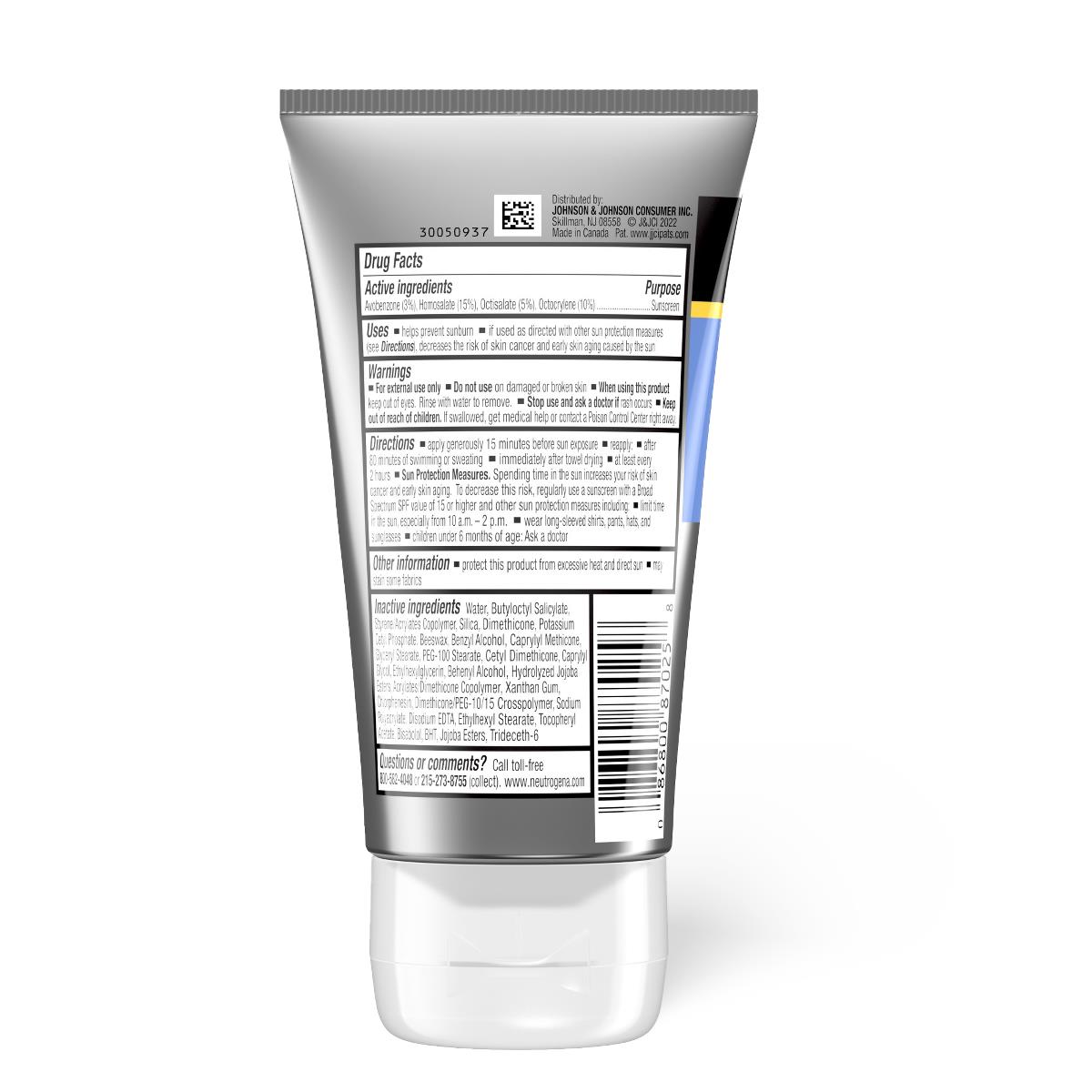 Neutrogena Sport Face Sunscreen Lotion