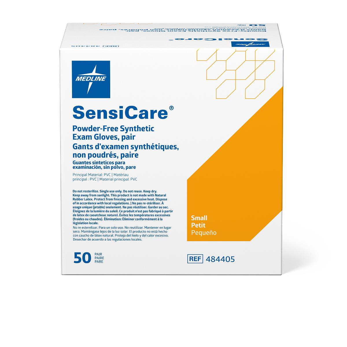 SensiCare Powder-Free Stretch Vinyl Sterile Exam Gloves