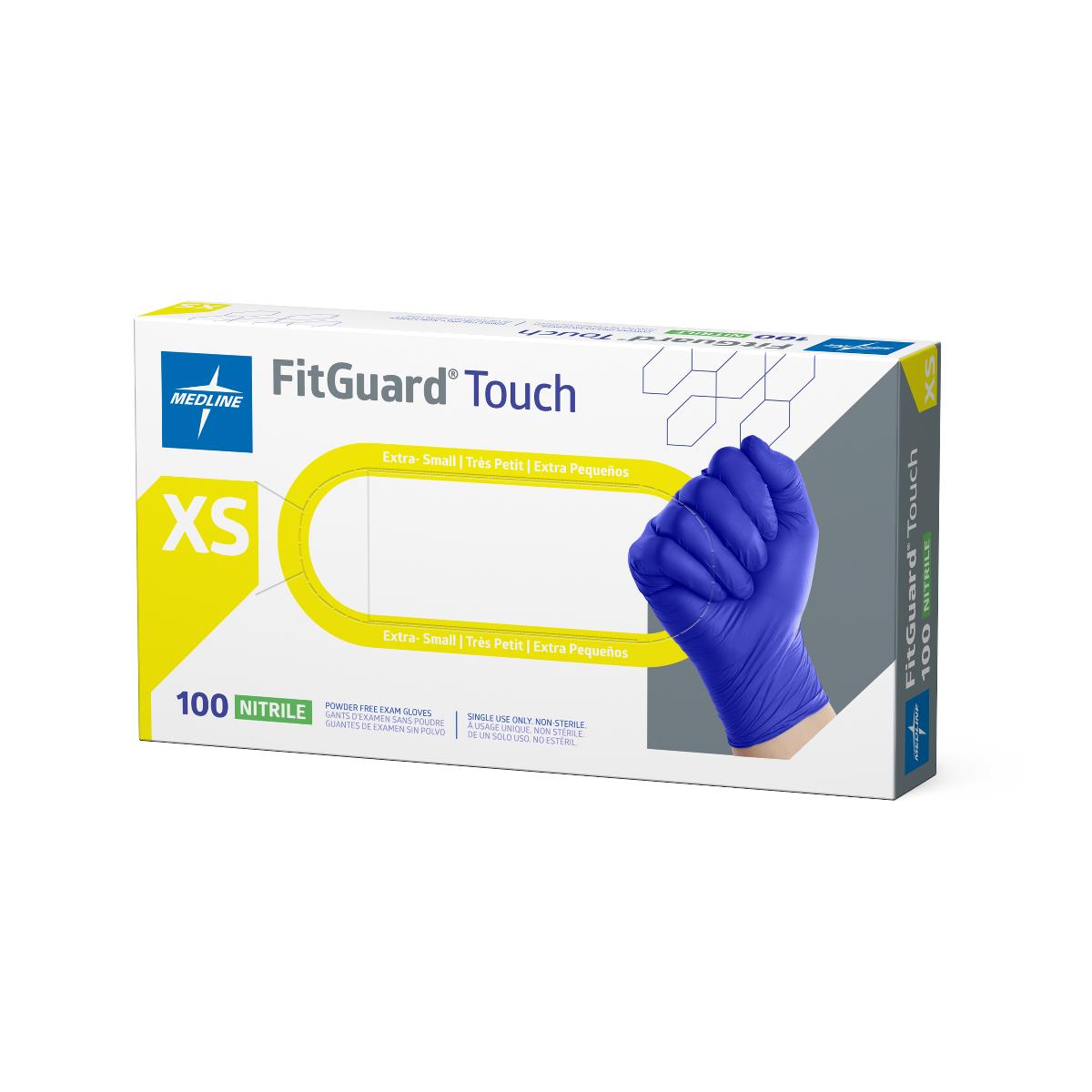 FitGuard Touch Powder-Free Nitrile Exam Gloves