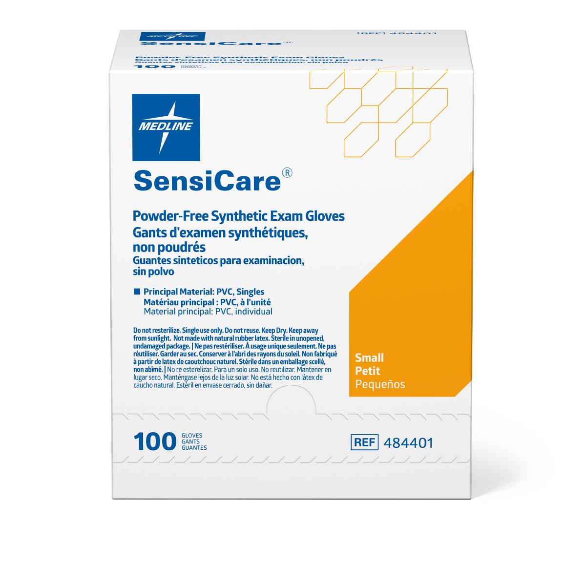 SensiCare Powder-Free Stretch Vinyl Sterile Exam Gloves