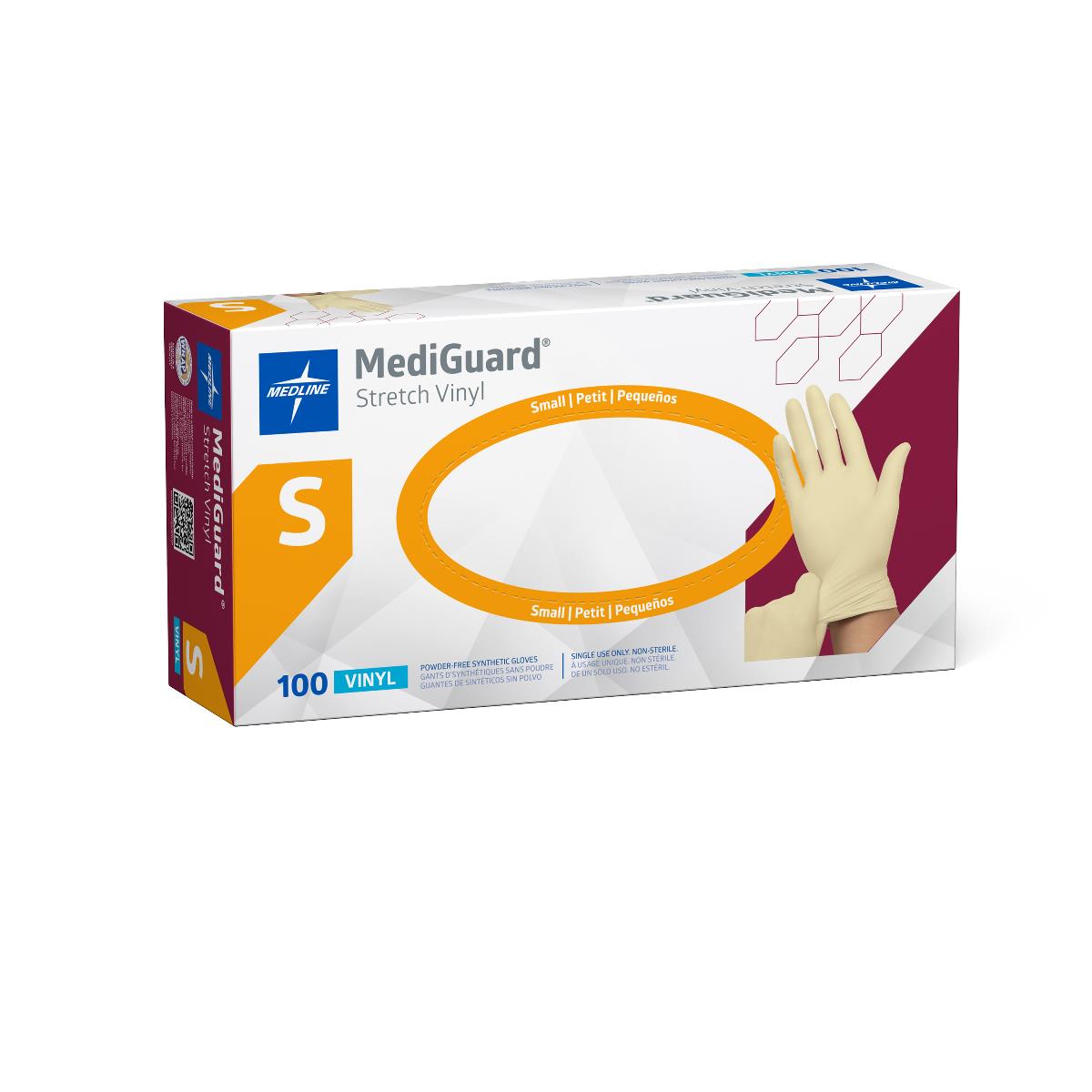 MediGuard Stretch Vinyl Synthetic Exam Gloves