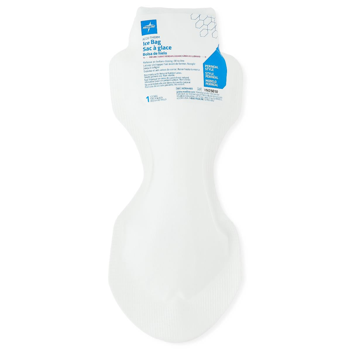 Medline Refillable Ice Bags with Flexible Wire Closure