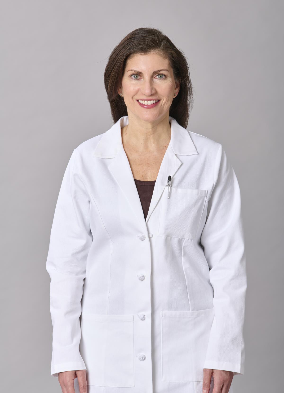 Medline Refine Women's 4-Pocket Full-Length Lab Coats