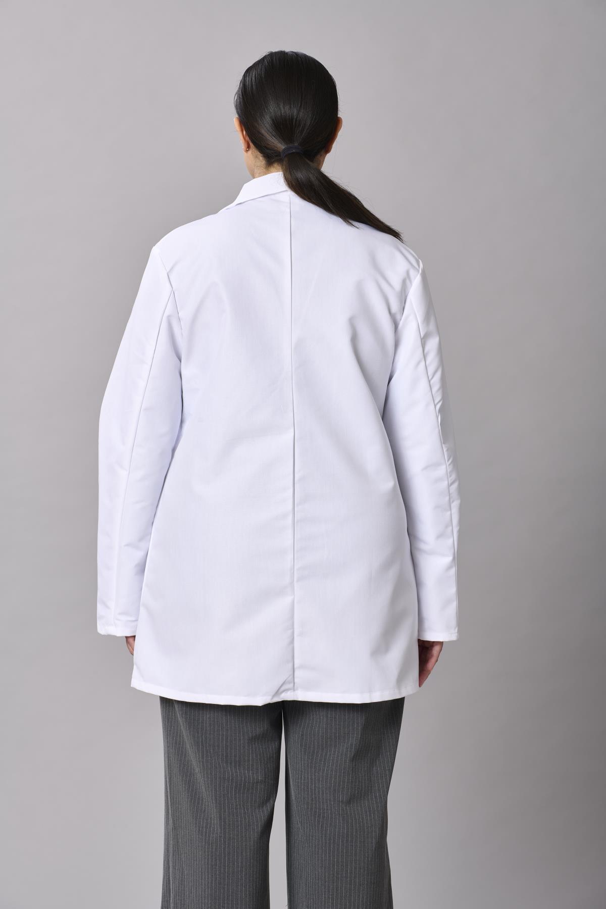 Medline Propel Unisex 4-Pocket Consultation-Length Lab Coats
