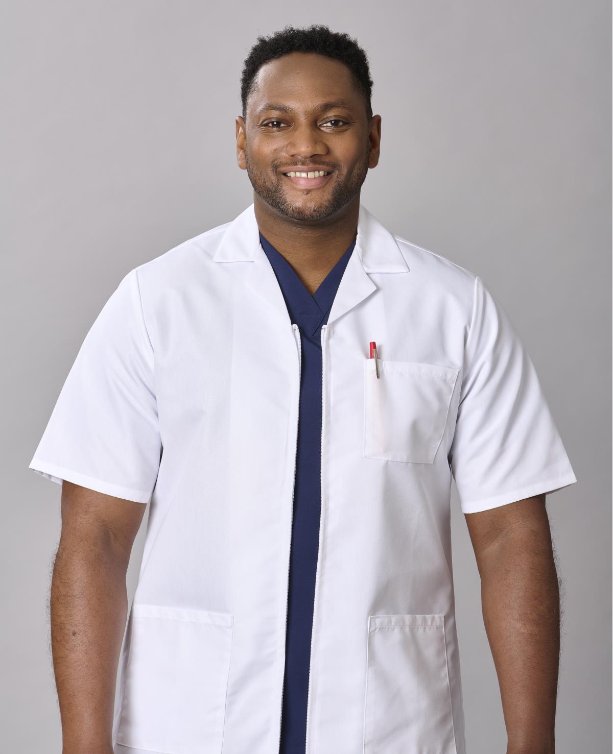 Medline Propel Unisex 4-Pocket Consultation Smocks