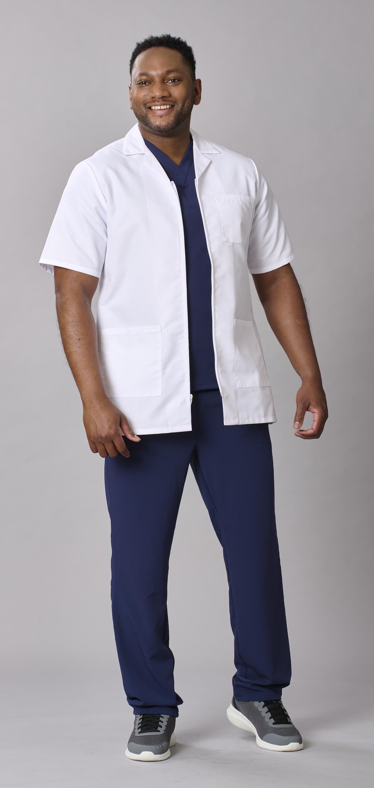 Medline Propel Unisex 4-Pocket Consultation Smocks