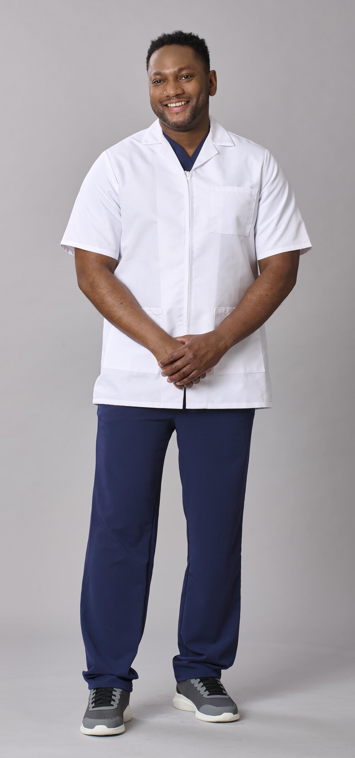 Medline Propel Unisex 4-Pocket Consultation Smocks