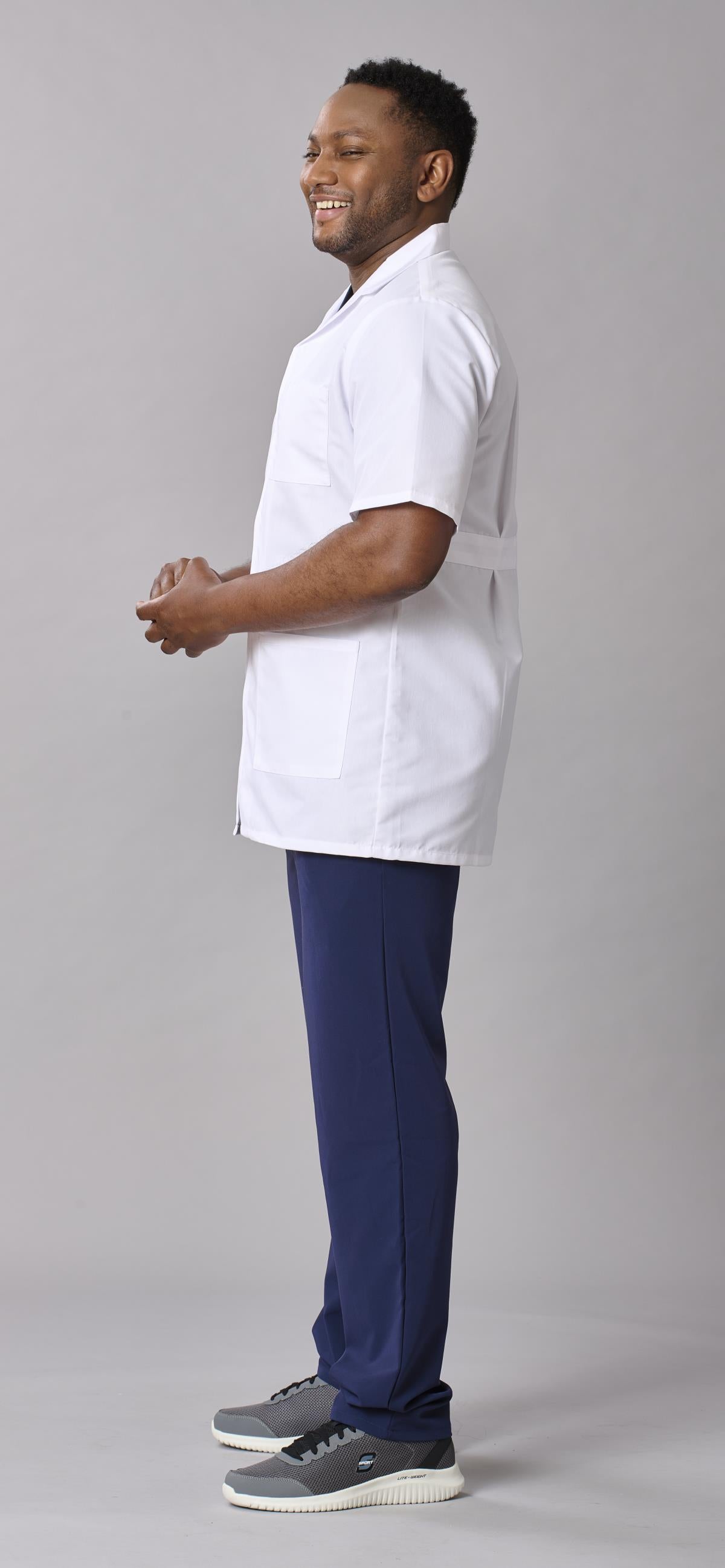 Medline Propel Unisex 4-Pocket Consultation Smocks