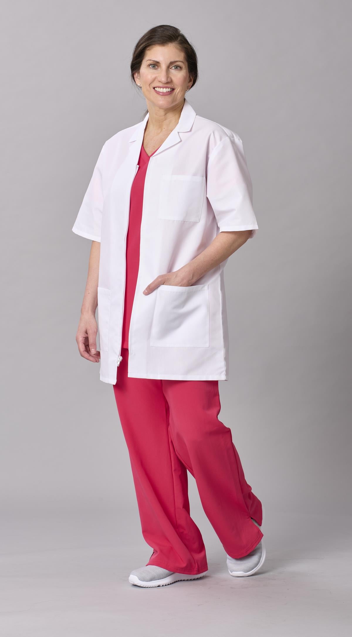 Medline Propel Unisex 4-Pocket Consultation Smocks