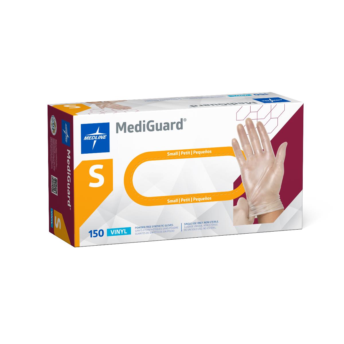 MediGuard Vinyl Synthetic Exam Gloves - CA Only