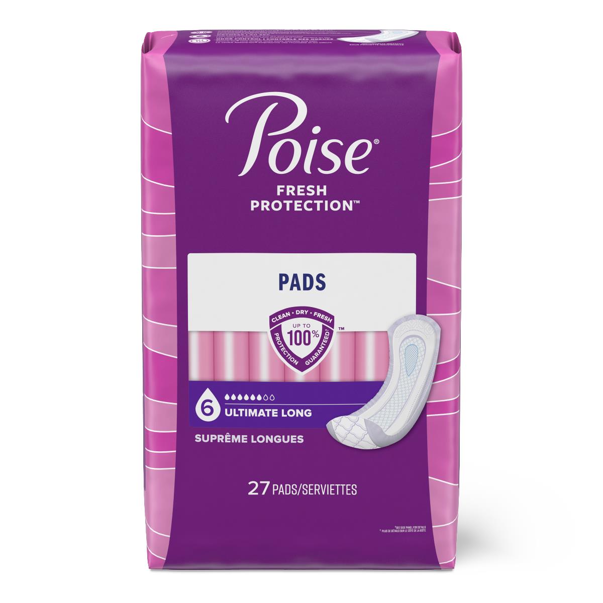 Poise Ultimate Coverage Protection Pads - BeHope