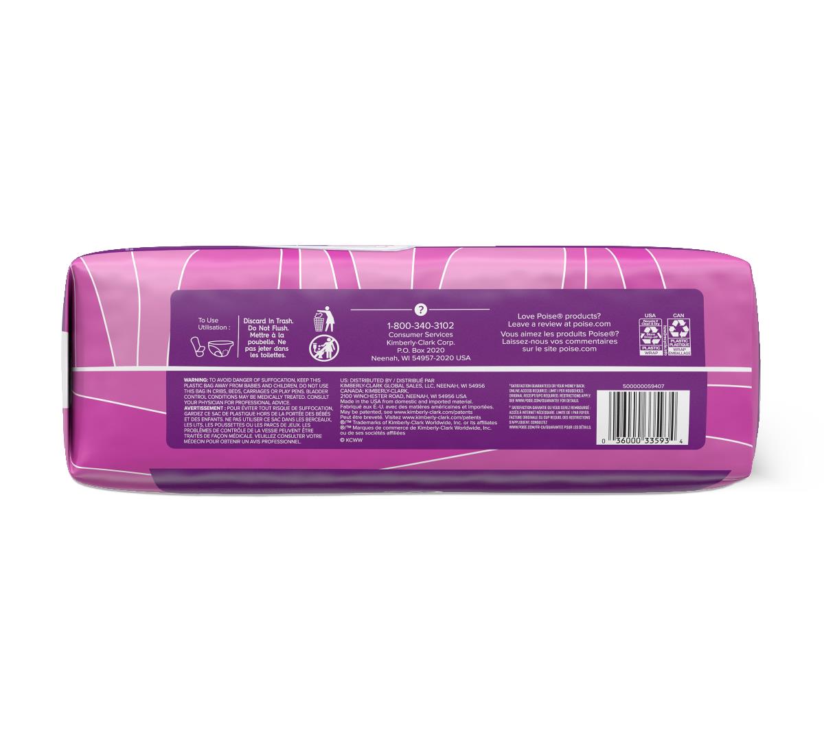 Poise Ultimate Coverage Protection Pads - BeHope
