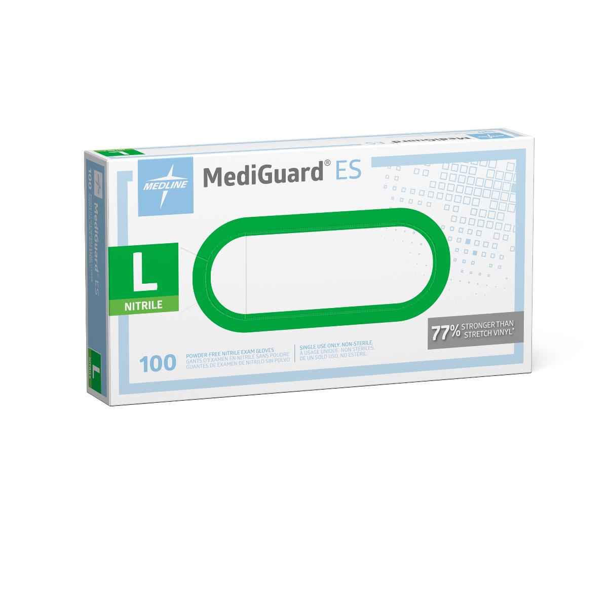 MediGuard ES Powder-Free Nitrile Exam Gloves