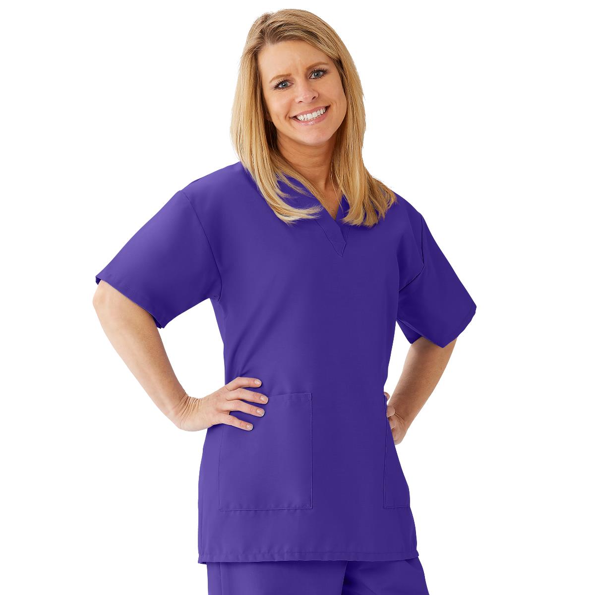 AngelStat Women's 2-Pocket Scrub Tops (Style 893)