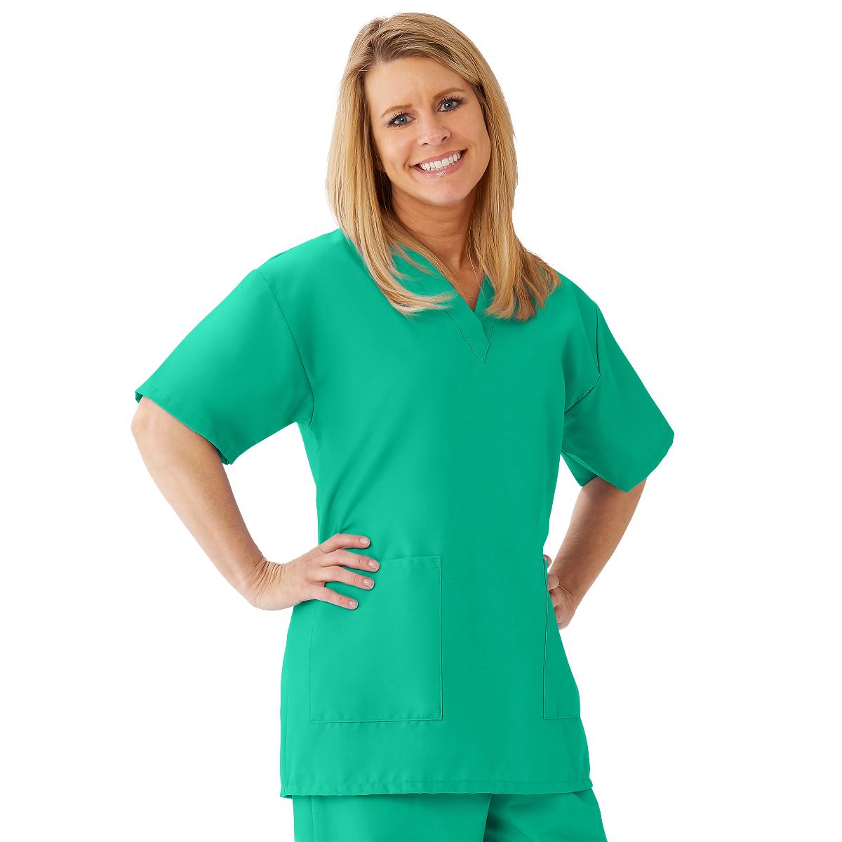 AngelStat Women's 2-Pocket Scrub Tops (Style 893)
