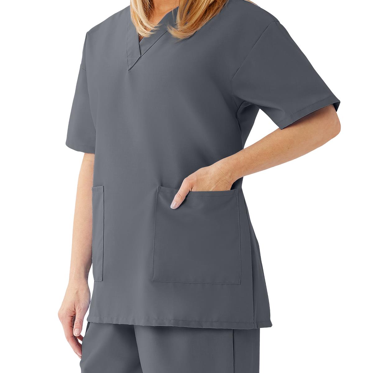 AngelStat Women's 2-Pocket Scrub Tops (Style 893)