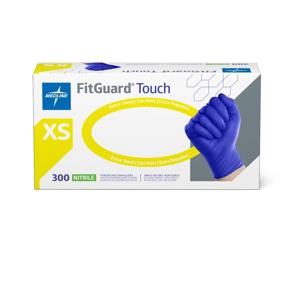 FitGuard Touch Powder-Free Nitrile Exam Gloves
