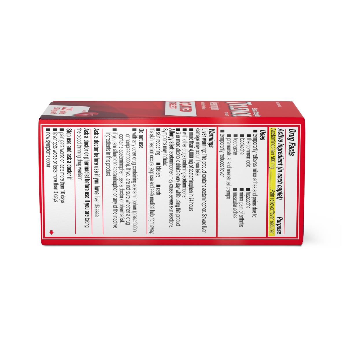 Tylenol Extra-strength Tablets And Caplets - BeHope