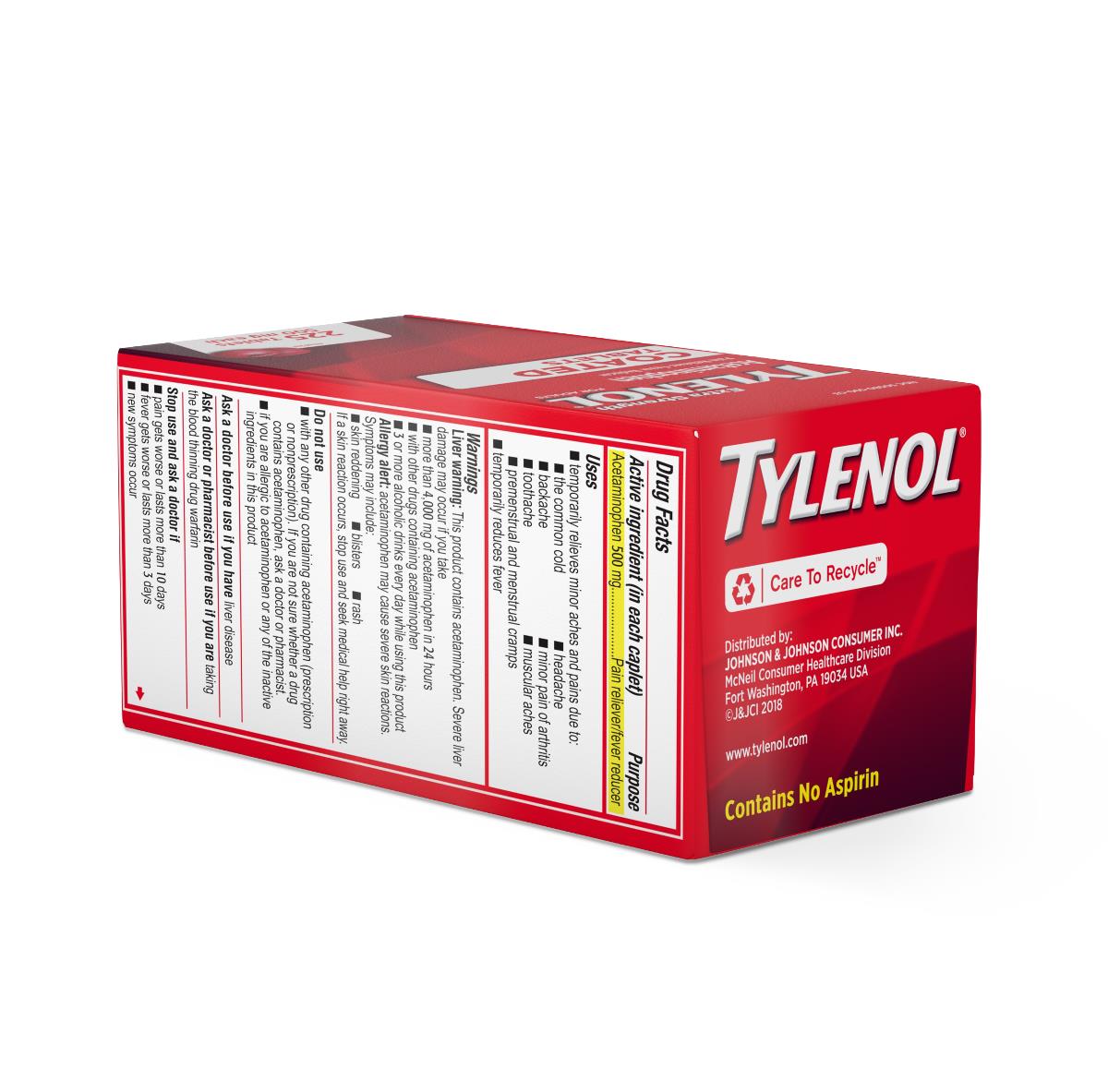 Tylenol Extra-strength Tablets And Caplets - BeHope