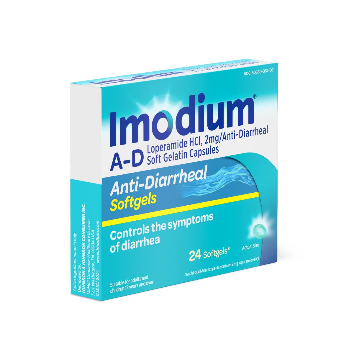 Imodium A-D Anti-Diarrheal Medication