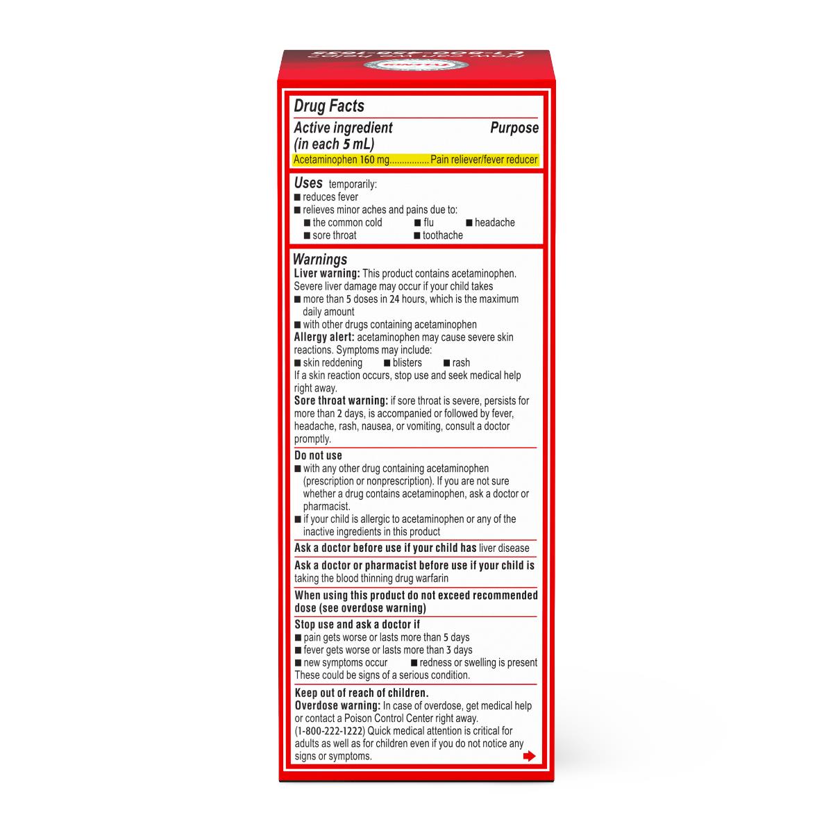 Tylenol Children's Pain + Fever Oral Suspension - BeHope