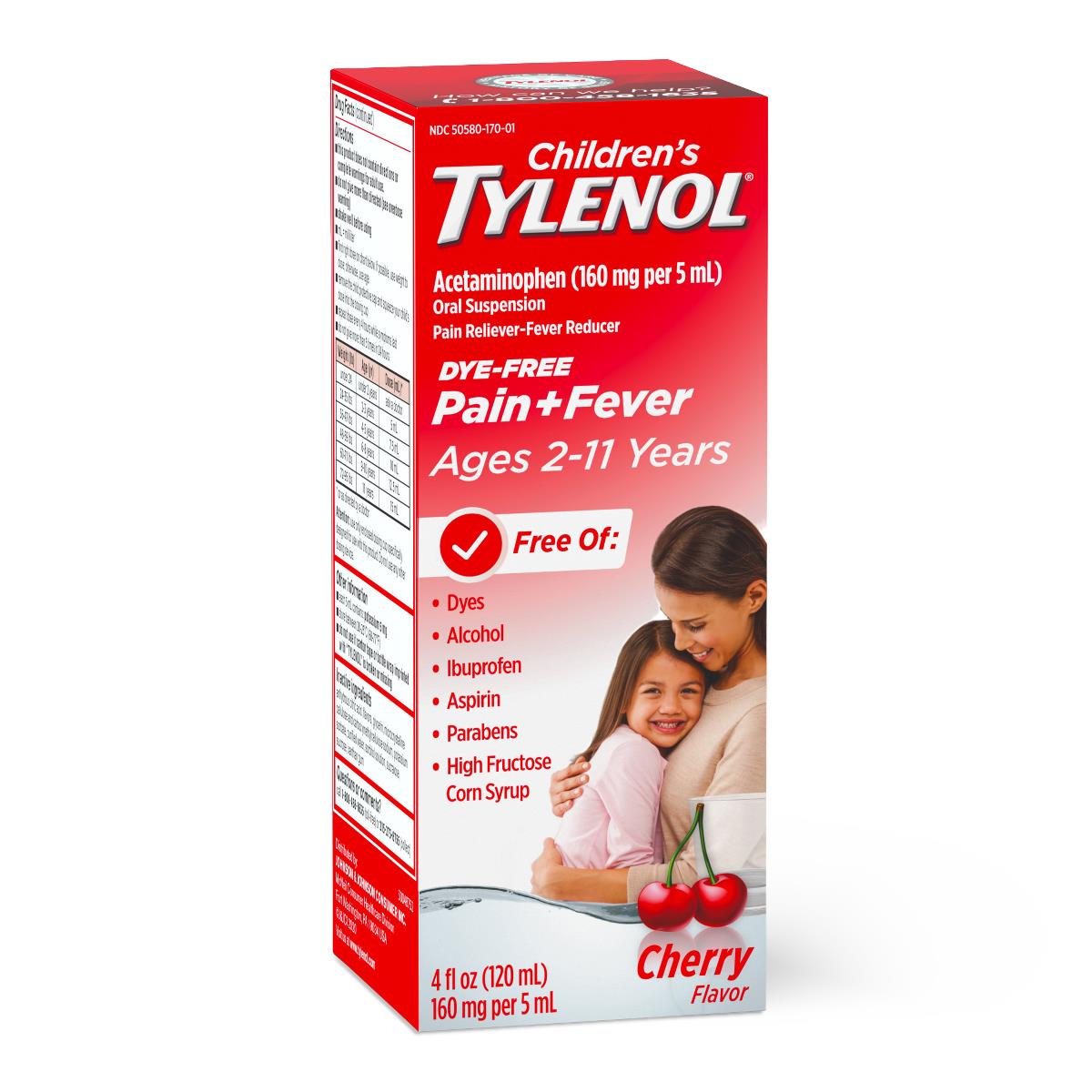 Tylenol Children's Pain + Fever Oral Suspension - BeHope