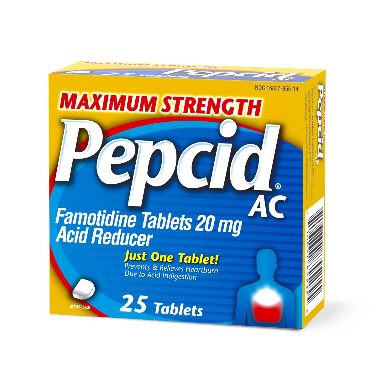 Pepcid AC Maximum Strength Famotidine Tablets