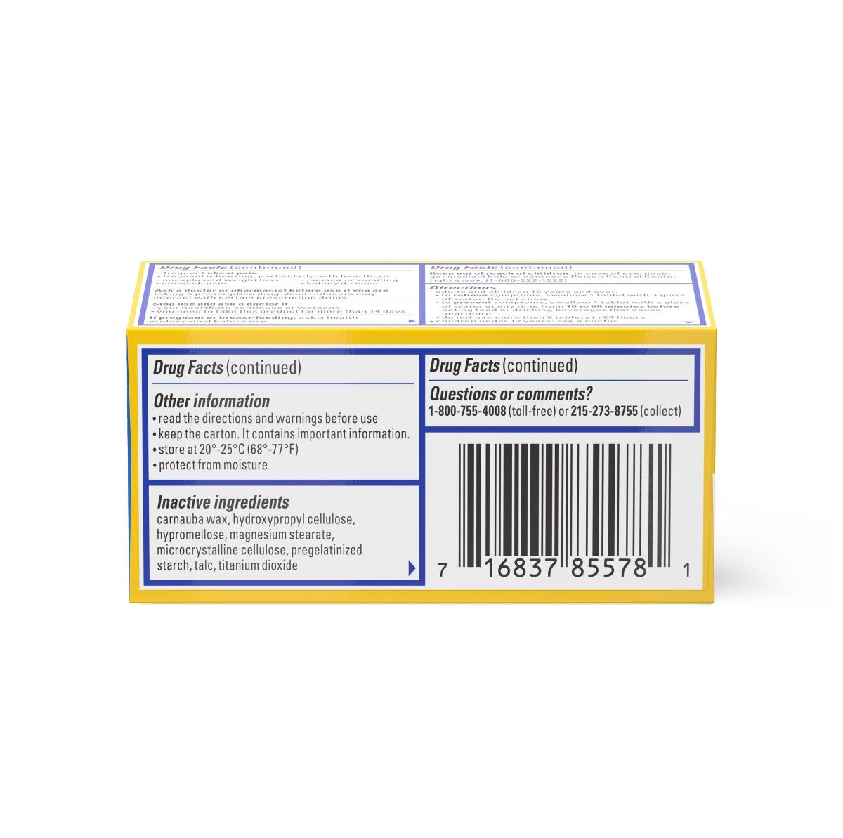 Pepcid AC Maximum Strength Famotidine Tablets