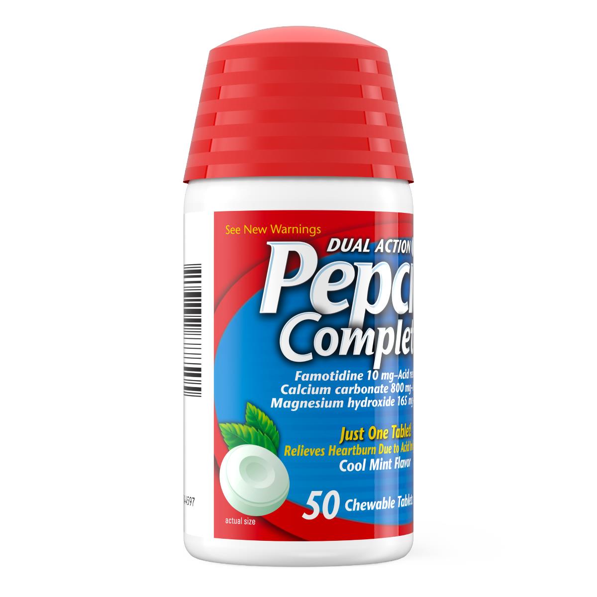Pepcid Complete Antacid + Acid Reducer Chewable Tablets - BeHope