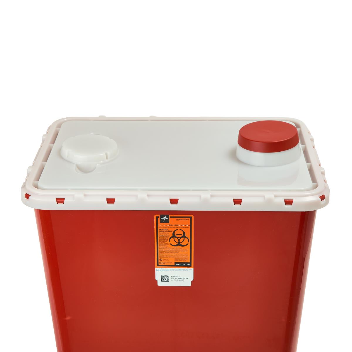 Medline Large Biohazard Containers