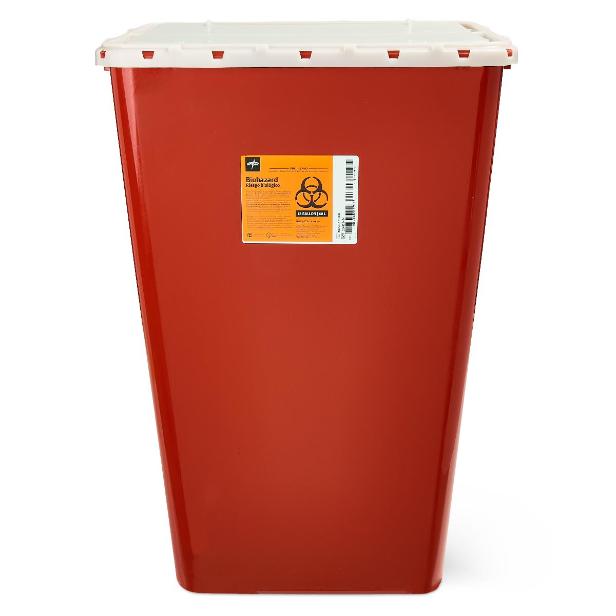 Medline Large Biohazard Containers