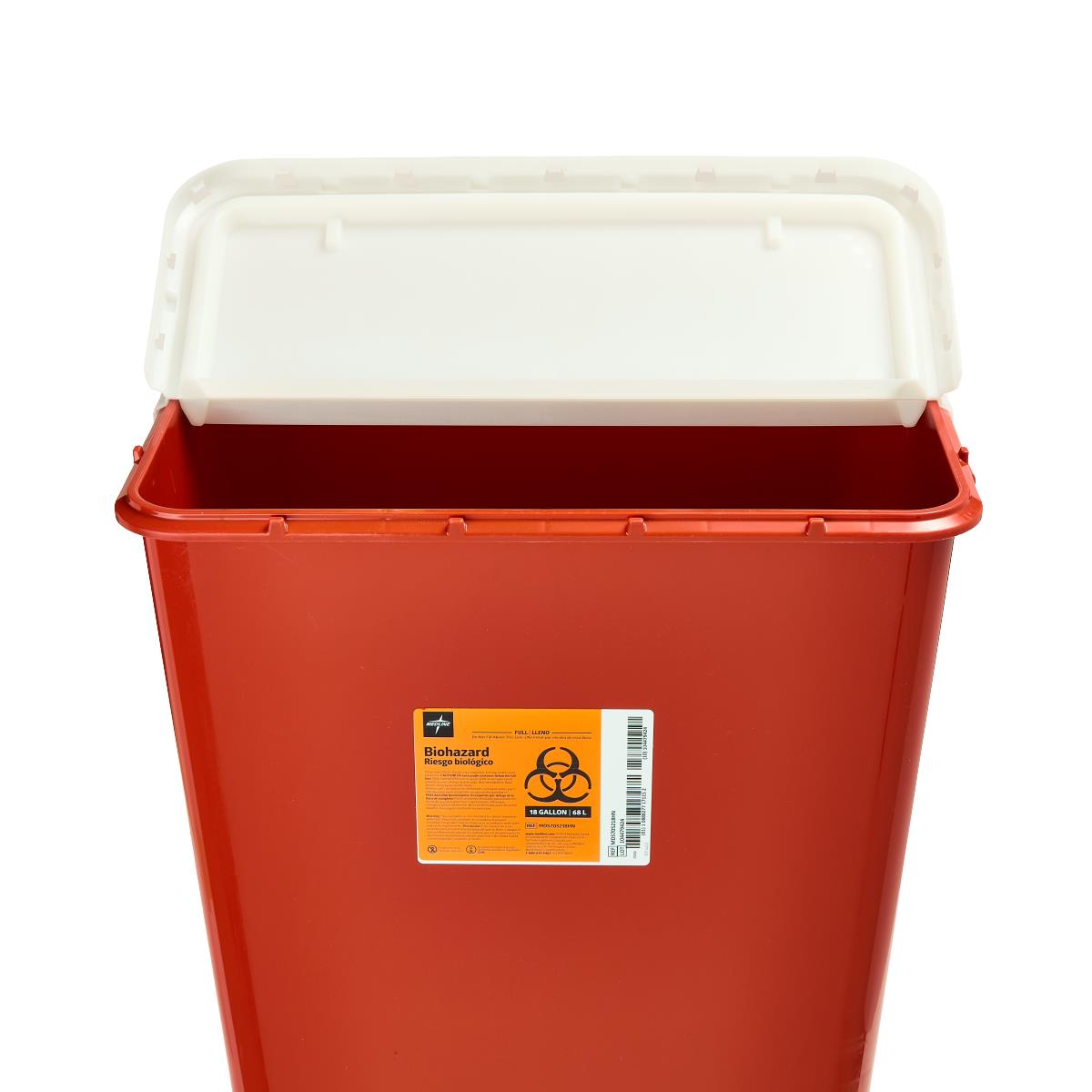 Medline Large Biohazard Containers