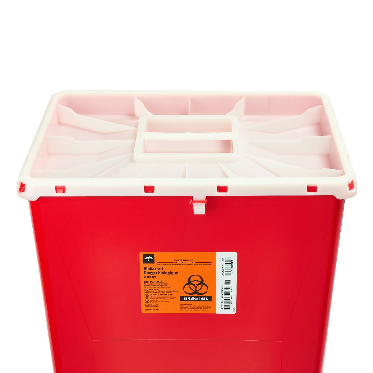 Medline Large PG-II Waste and Sharps Containers