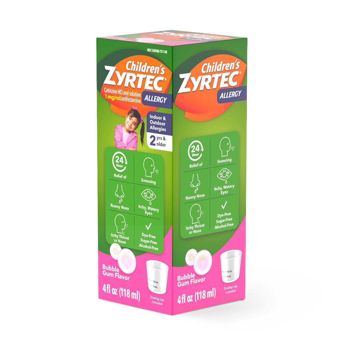 Zyrtec Children's 24-Hour Allergy Syrup