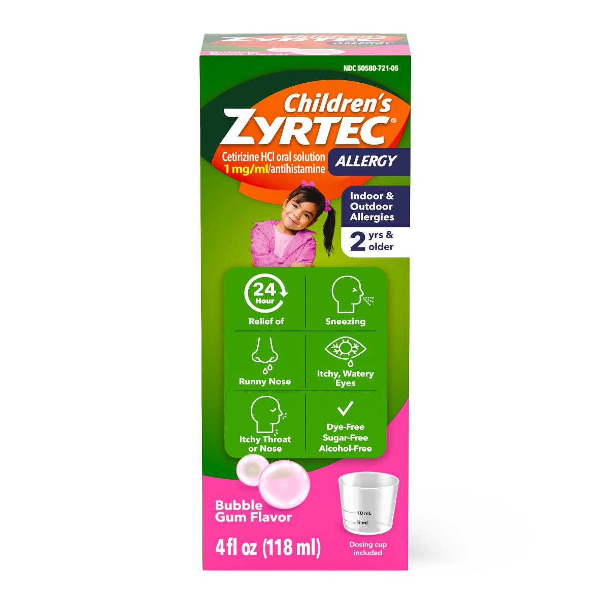 Zyrtec Children's 24-Hour Allergy Syrup
