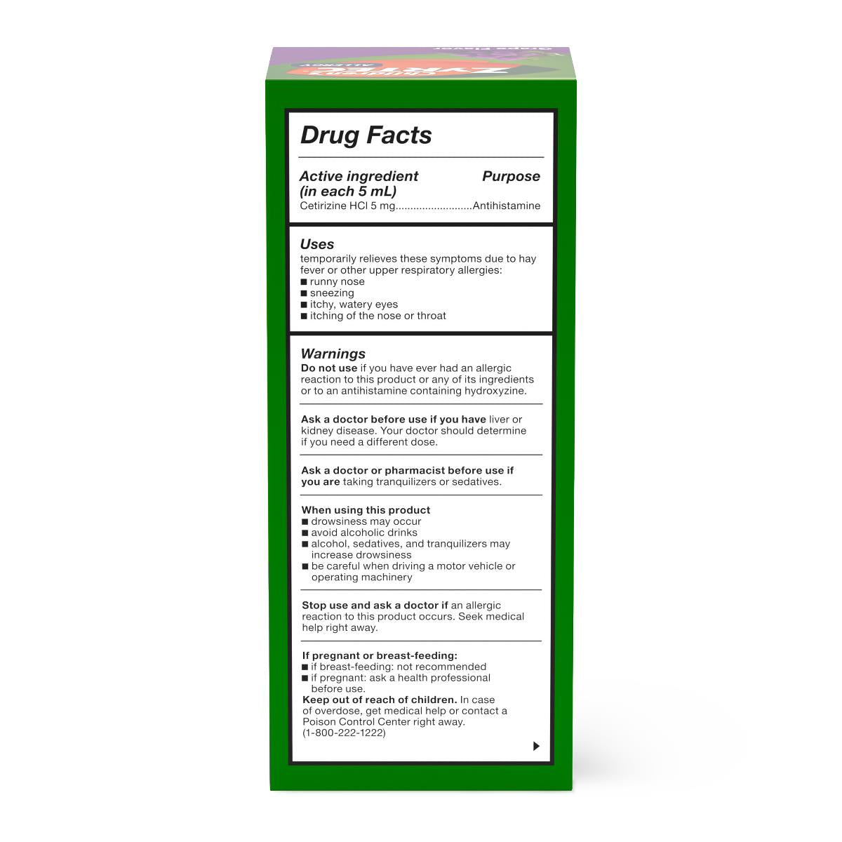 Zyrtec Children's 24-Hour Allergy Syrup