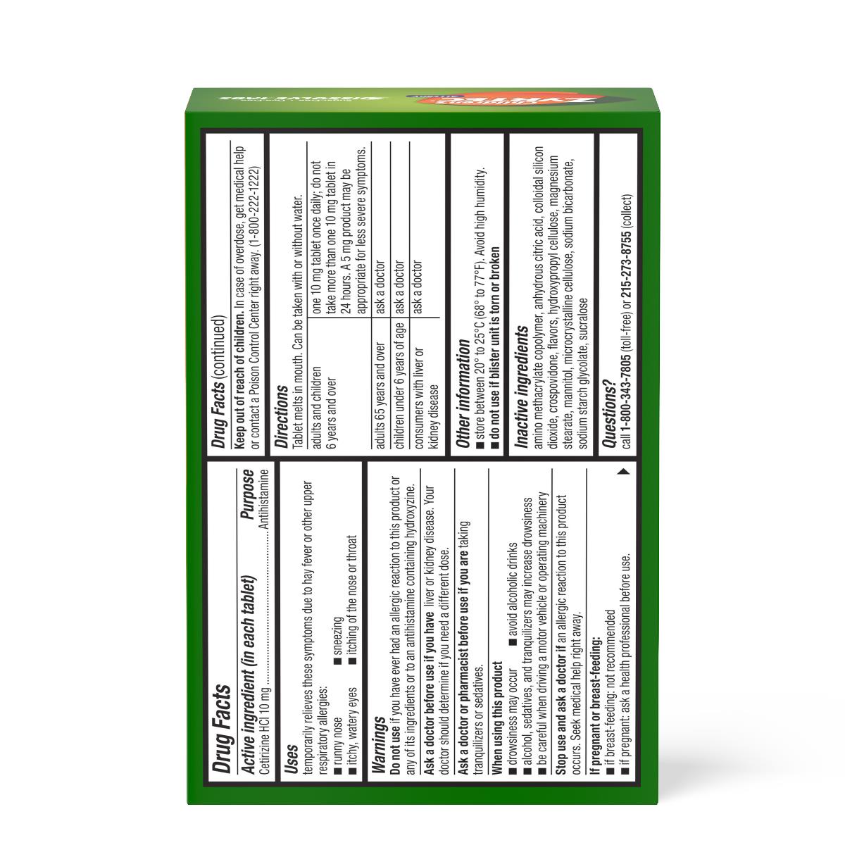Zyrtec 24-hour Allergy-relief Medication - BeHope