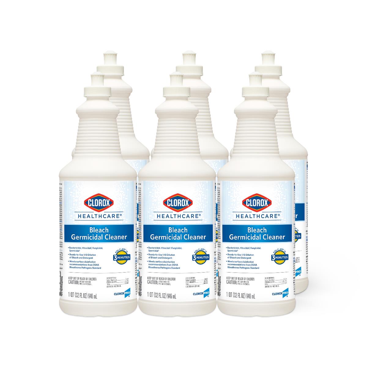 Clorox Healthcare Bleach Germicidal Cleaners