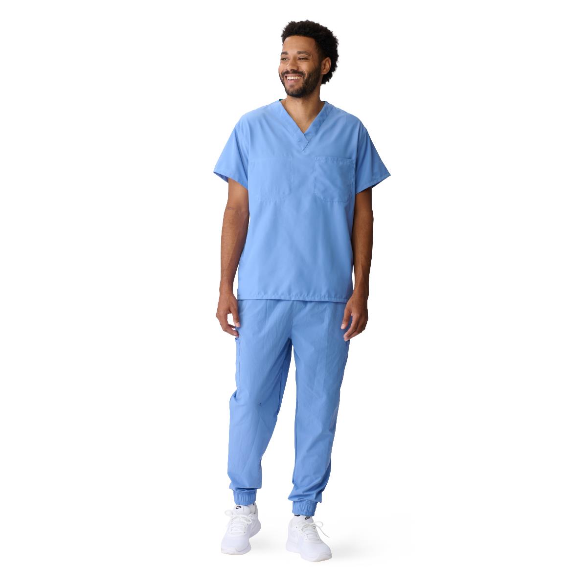 PerforMAX Unisex Reversible 1-Pocket Scrub Tops with Chest Pocket (Style 810)