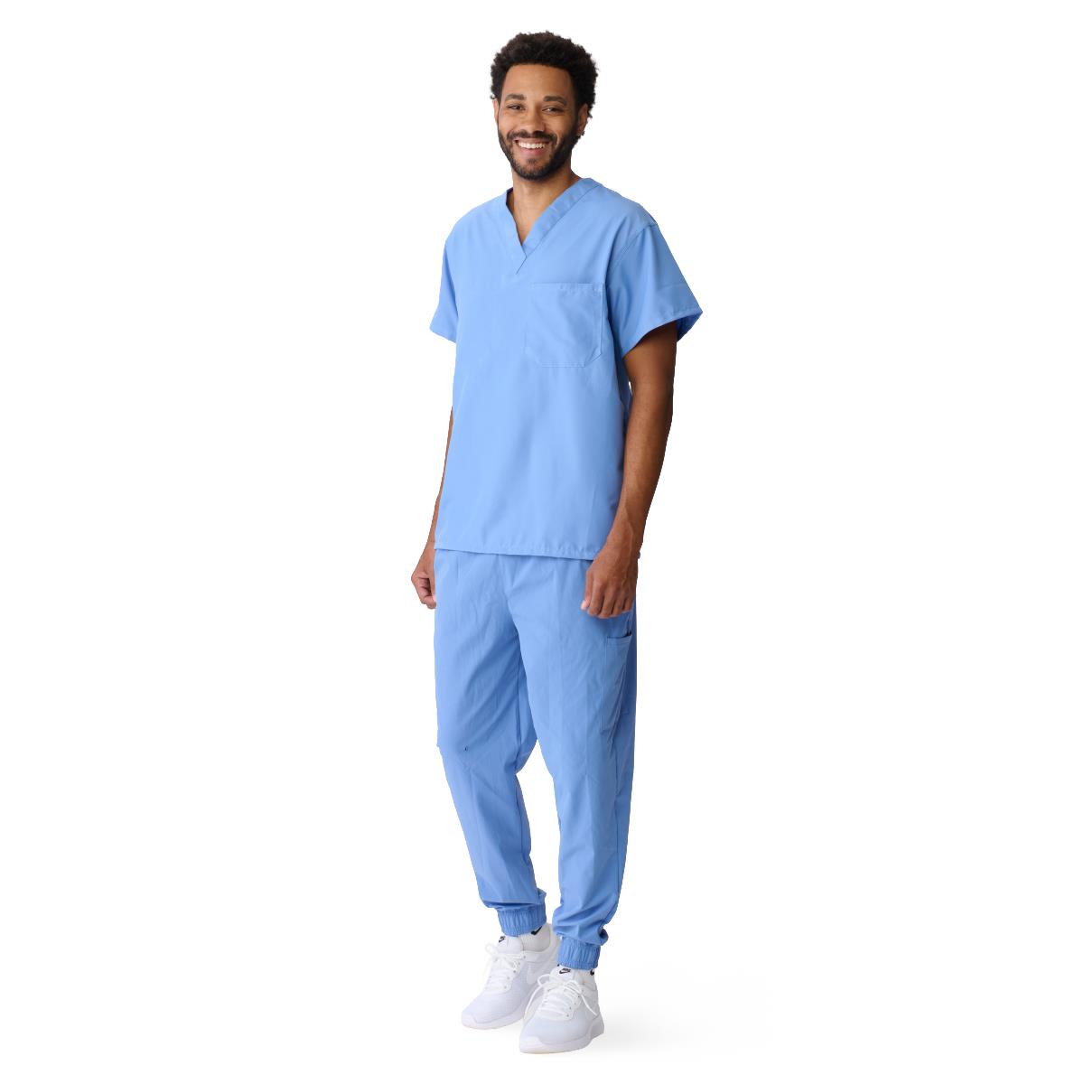 PerforMAX Unisex Reversible 1-Pocket Scrub Tops with Chest Pocket (Style 810)