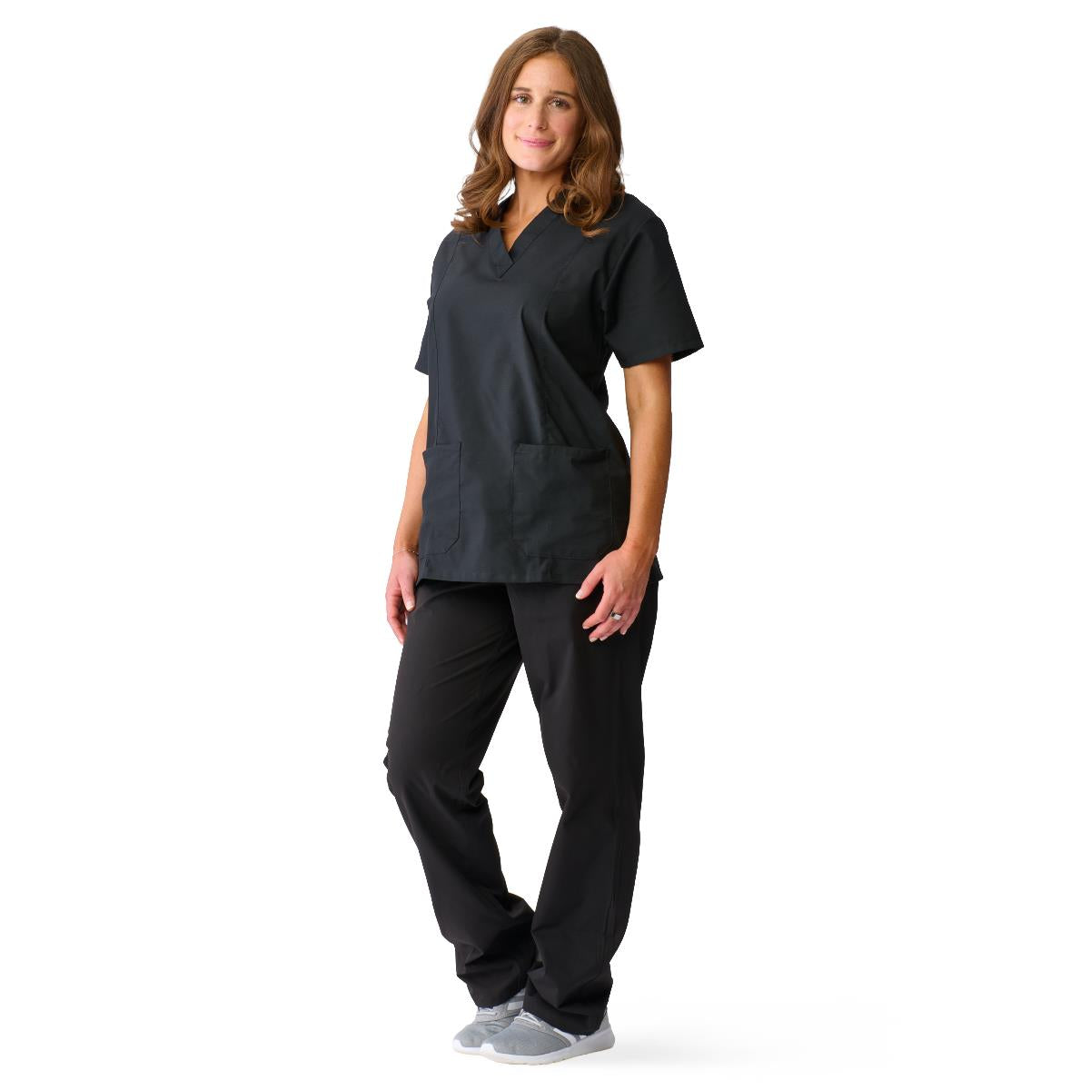ComfortEase Women's 2-Pocket Scrub Tops (Style 8801)