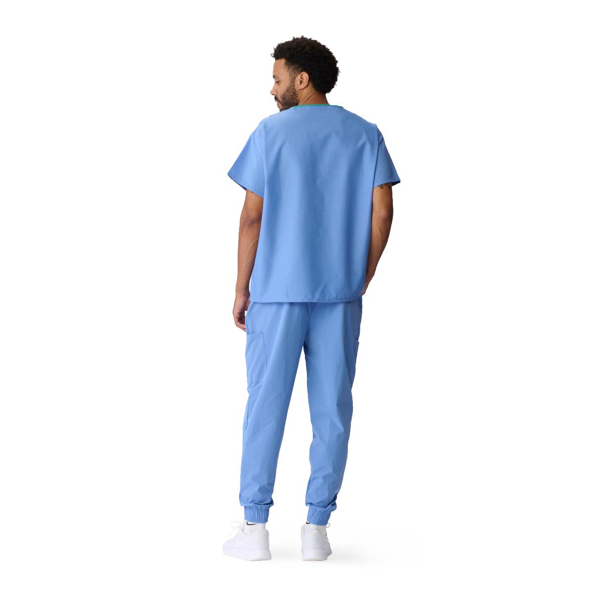 ComfortEase Unisex Reversible 1-Pocket Scrub Tops (Style 910)
