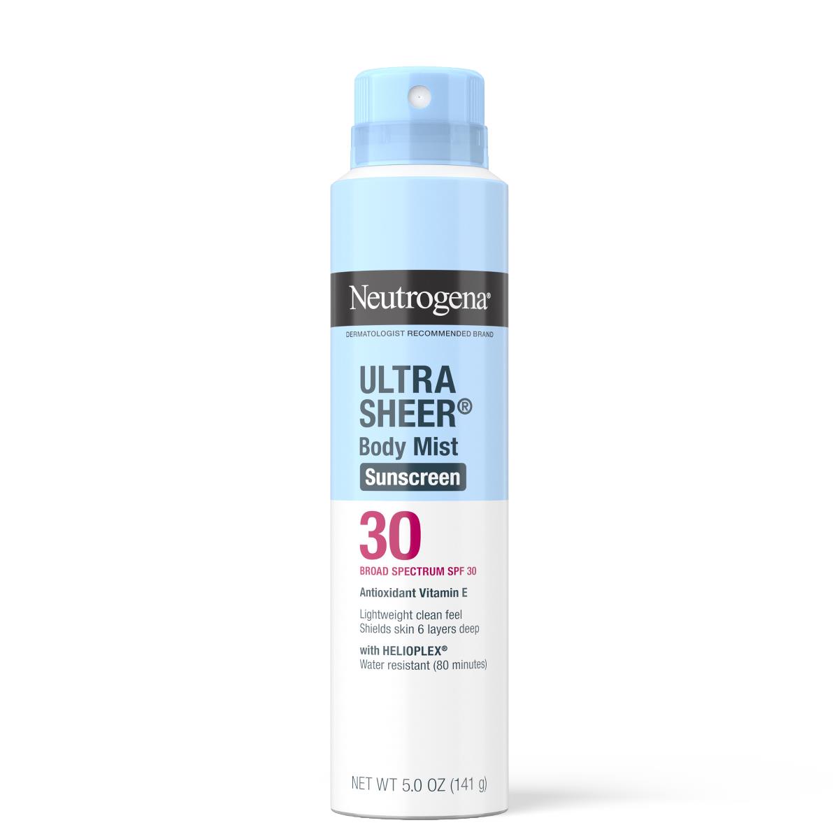 Neutrogena Ultra Sheer Body Mist Sunscreen