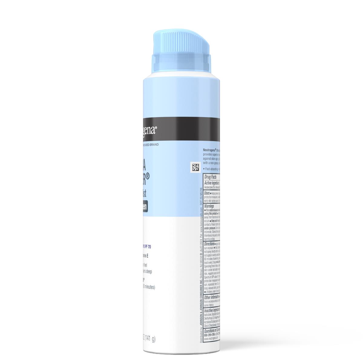 Neutrogena Ultra Sheer Body Mist Sunscreen