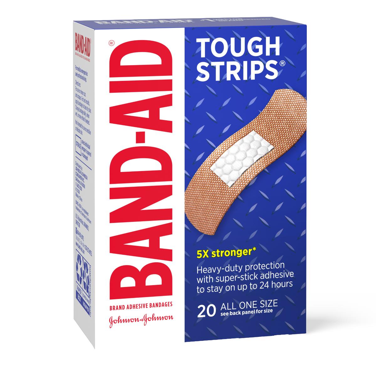 Band-aid Tough Strips Adhesive Bandages - BeHope