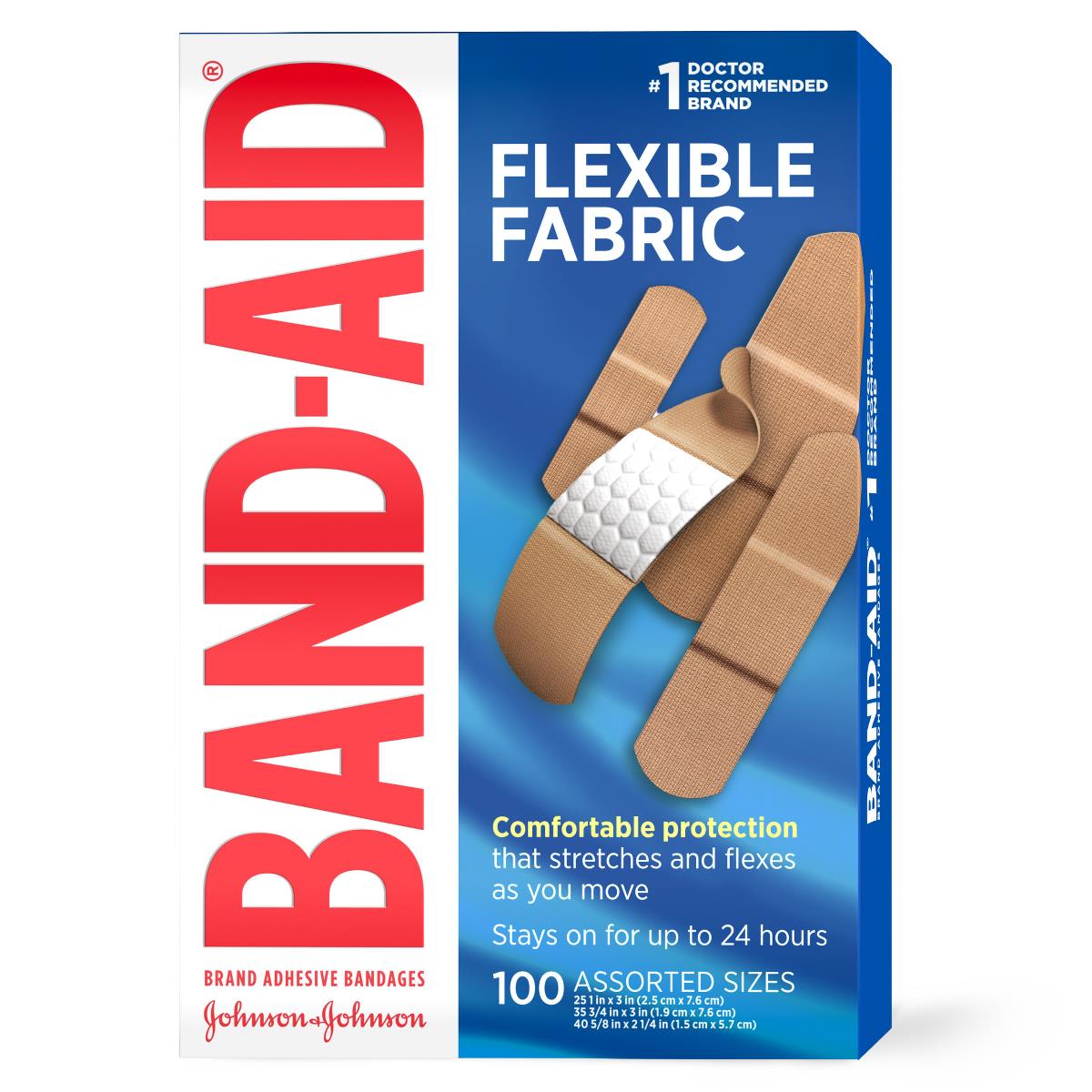 Band-aid Flexible Fabric Adhesive Bandages - BeHope