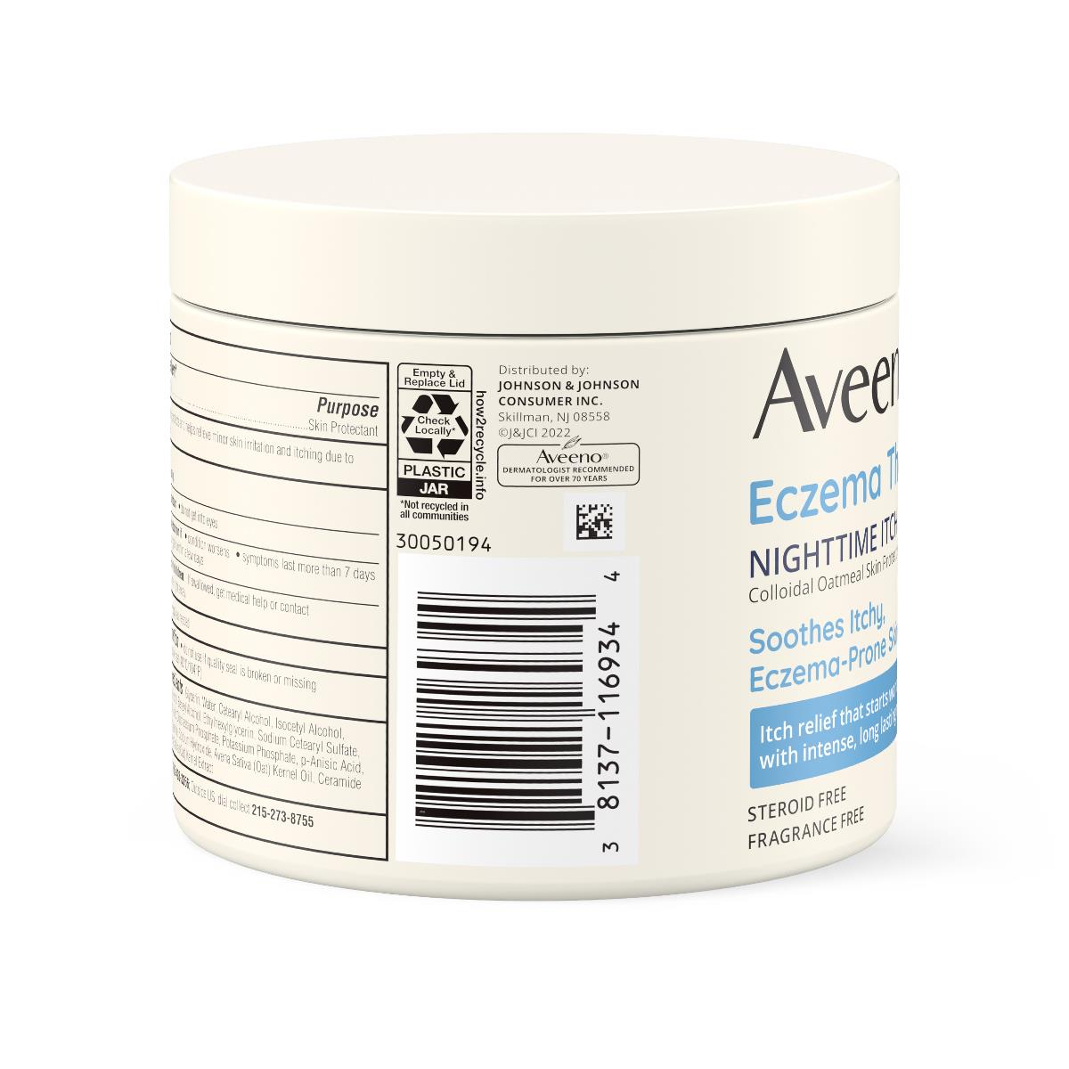 Kenvue Eczema Therapy Nighttime Itch Relief Balms - BeHope