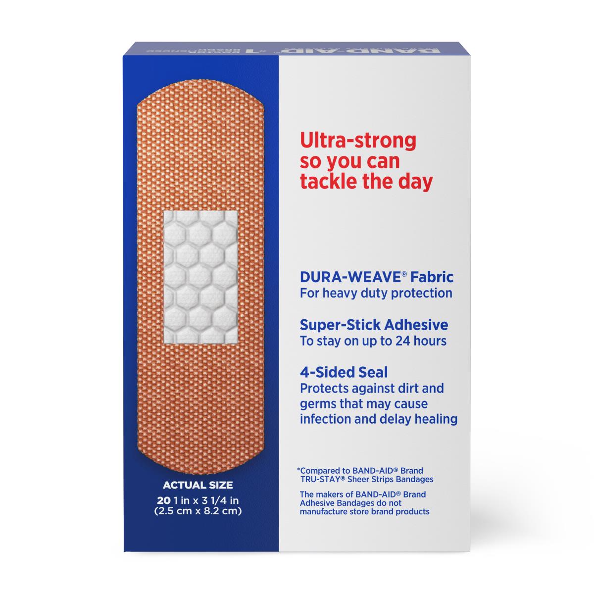 Band-aid Tough Strips Adhesive Bandages - BeHope