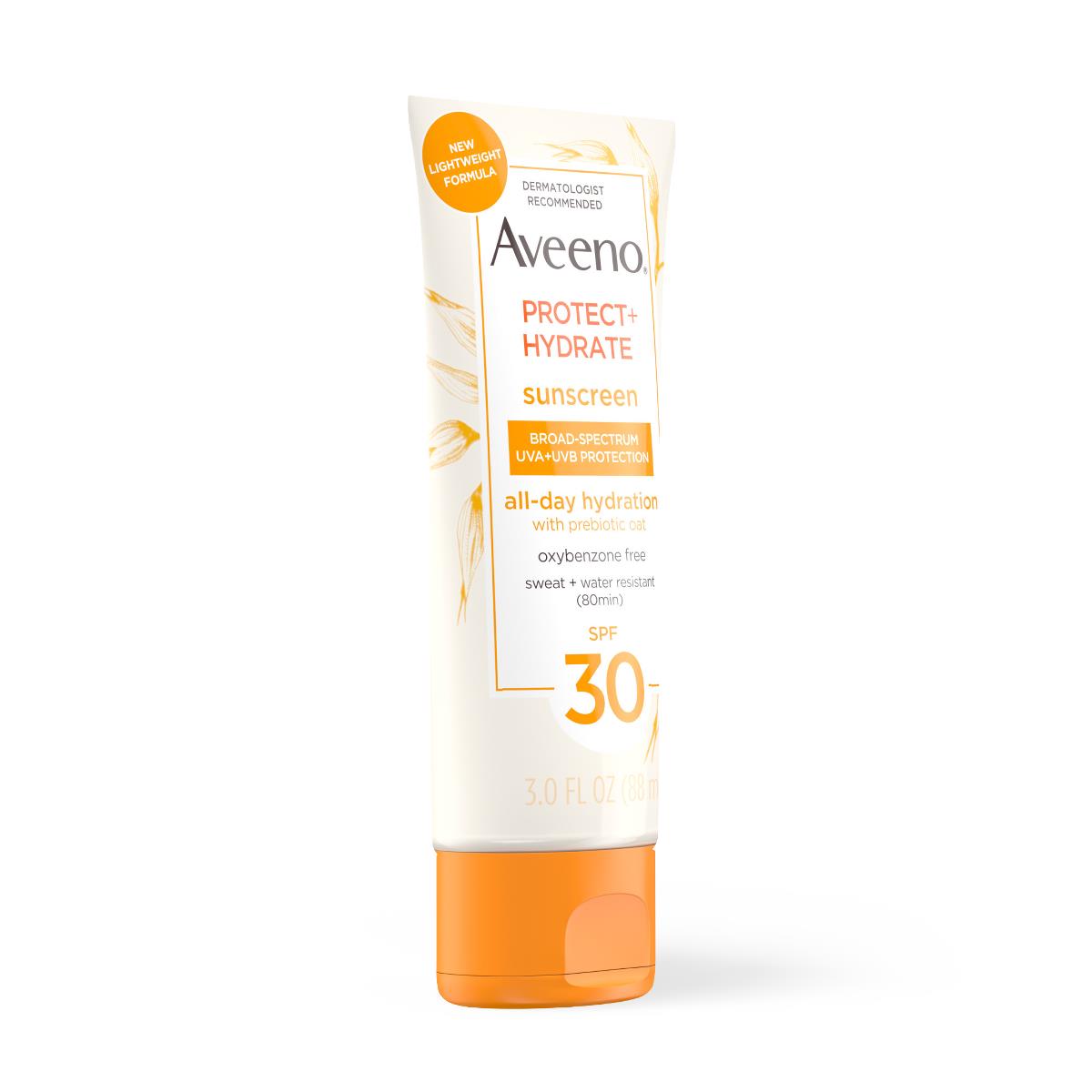 Aveeno Protect And Hydrate Sunscreen Lotion - BeHope